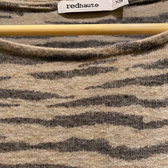 Red Haute Printed Zip Sweater - Picture 3 of 4